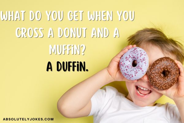 donuts over eyes and text overlay Donut jokes