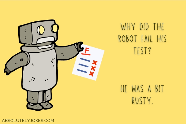 Robot Jokes Absolutely Jokes Puns Robot Jokes Absolutely Jokes Puns