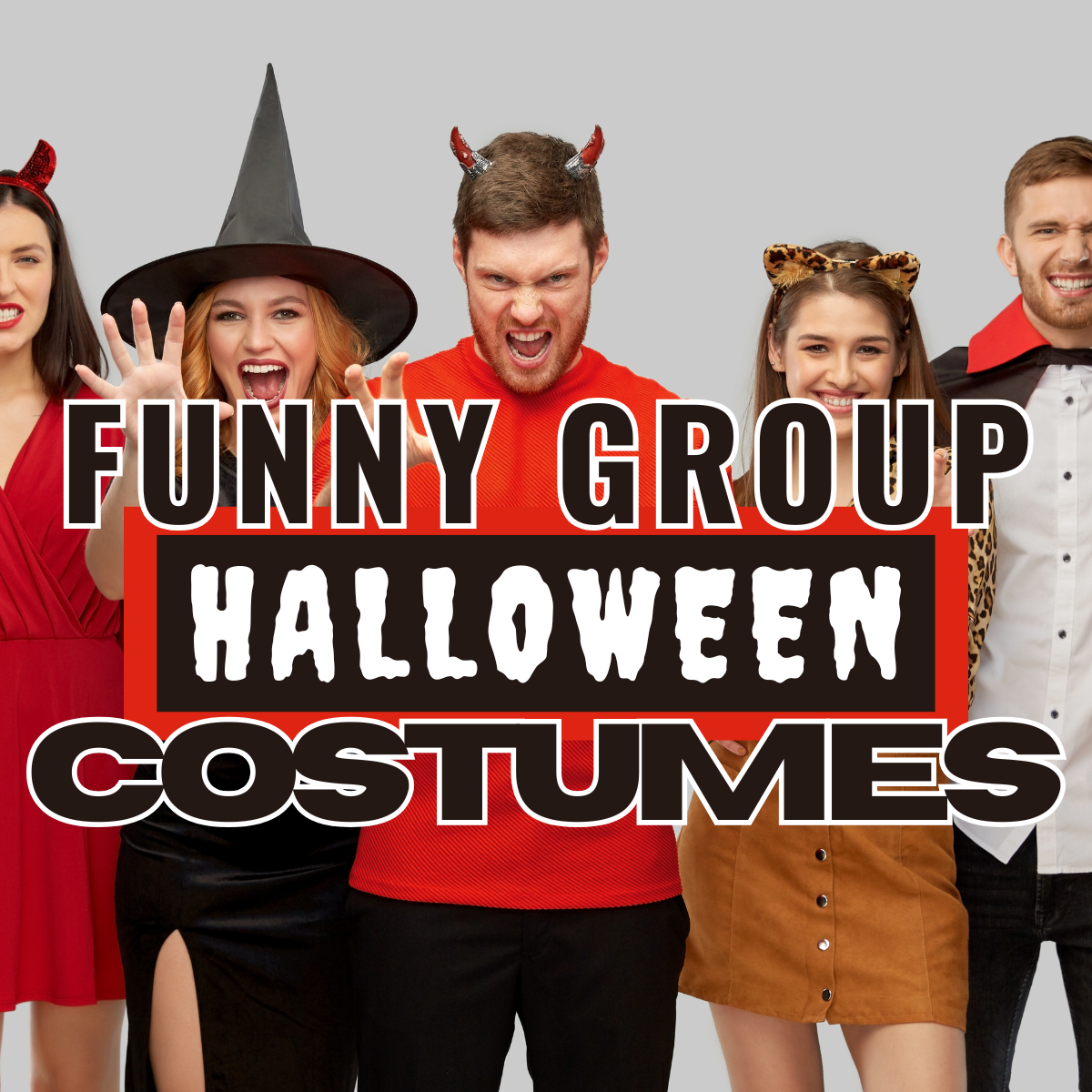 Funny Group Halloween Costumes